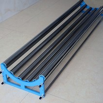 원단 롤러 스텐 천 롤링기 스텐 천 푸는 기계 받침대 1m 1.8m, 길이 1.8M 너비 40CM
