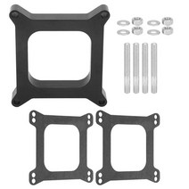 기화기 카뷰레터 부품크라이슬러 Mopar 엔진 4 배럴에 대 한 3pcs 1in 기화기 스페이서 오픈 센터 스타일, 한개옵션0