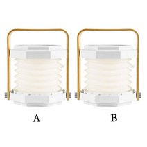 USB Foldable Lamp Desk Table Rechargeable Travel Lantern Camping LED, [02] RGB color