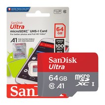샌디스크 Ultra x653 x677 배속 MicroSD 카드, 샌디스크 64GB