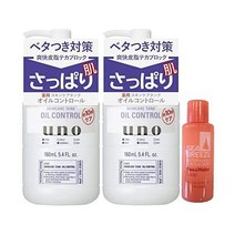【묶음 구매】uno (우노) 스킨 케어 탱크 산뜻 보습액 160mL x 2개 증정, 01.산뜻하게