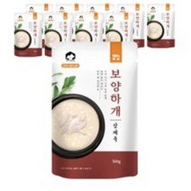 보양하개 삼계죽 강아지 보양식 국내산 영양간식, 닭, 100g, 5세트