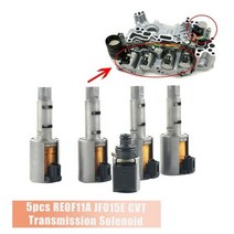 5Pcs RE0F11A JF015E CVT 변속기 솔레노이드 기어 박스 키트 닛산 Sentra Versa Chevrolet Spark 스즈키 스위프트 2012-2015, 은