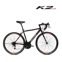 K2BIKE 2023 이그니스R21 700C 21단 로드자전거, 미조립+기본공구, 490/매트블랙레드