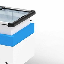 수평냉동고 쇼케이스냉장고 채소 어묵 마라탕 냉장고, 이중압축 온도조절 200x100x87cm