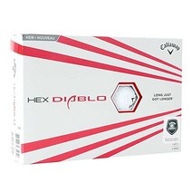 캘러웨이 Callaway Hex Diablo 골프공 Pack of 12