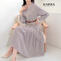 카라 KARRA (77까지)썬에스닉원피스+벨트SET_KB3SOP087Q