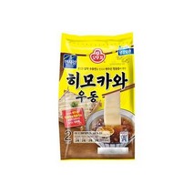 오뚜기 히모카와우동 2인 396G 맛있는 간식.쫄깃한 면발 히모카와우동 2인 건강식단. 간편조리 1셋트, 16셋트