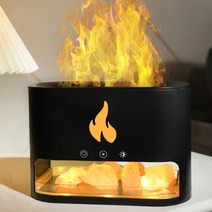 스톤디퓨저 향기 화산송이 화산석 실내 향기뿜뿜 시뮬레이션 불꽃 아로마 돌 오일 디퓨저 홈 룸 향수, 01=WHITE