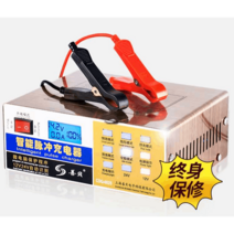 자동차 바이크 충전 밧데리재생기 배터리 펄스 복원기, 12V 24V 충전기, 1개