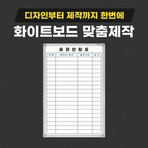 출장 외근 외출 현황판 상황판 사무실 회사 화이트보드 제작 인쇄 칠판 맞춤제작, 04.120X90cm, 일반(자석부착X)