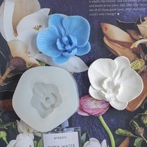 비누만들기 비누키트새로운 장미 모양 실리콘 3D 비누 금형 퐁당 케이크 컵케익 젤리 촛불 사탕 초콜릿 베, 한개옵션0