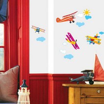 [바보사랑] 테마 데코 스티커 하늘을 품은 아이방 자녀방 꾸미기 데코시트지 26종, 옵션:선택3_KR-0079