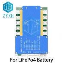 파워뱅크200a BMS 20S 100A 72V 60V LiFePo4/리튬 배터리 팩 밸런스 충전 보드 단락 보호 RV 자동차/오토, 02 For LiFePo4 Battery_01 100A