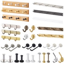 벽옷걸이 판 벽고정걸이 다용도고리 행거 후크 모자 가방 빈티지 원목, 11. 1단 스틱, AL