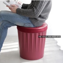laterior 미용보조의자 스툴 등받이없는의자 화장대 진료의자, 2.수납의자_블랙ㅡ(블루쿠션)