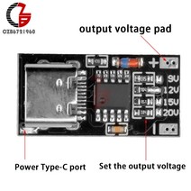 차량용인버터 24v인버터 12v인버터 인버트 12V PD/QC 디코이 보드 고속 충전 USB 스텝 업 부스트 컨버터 모, 한개옵션0