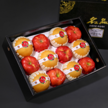 (+명품 프리미엄 ) 혼합 과일선물세트 (사과6+배6) 추석 설날 명절 생일 기념일 과일선물세트