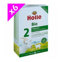 홀레 독일 내수용 산양 분유 바이오 2단계 400g 6팩