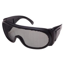 예초기 작업 보호안경 UD-FS4 스틸메쉬렌즈 통풍렌즈, 1개