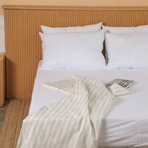 쾌적한 수면 폴리 밴드형 슈퍼킹(SK) 180x210Cm_화이트 프리미엄 매트리스 방수 커버 우수한 통기성