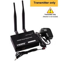 KVM스위치 풀 hd 1080p 200m 656ft 5ghz h.264 hdmi 익스텐더 무선 송신기 및 수신기(IR 포함), 단 1개의 송신기, 우리를