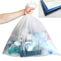 분리수거함비닐 10리터 40리터 80리터 100리터용 재활용 쓰레기봉투 비닐10리터 투명, 비닐20리터(100장)파랑, 1개