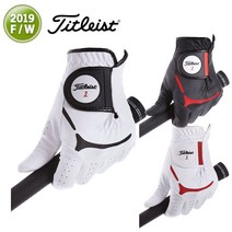 타이틀리스트 수퍼 그립 TG39 왼손용 골프장갑, 블랙