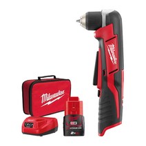 밀워키 C12 RAD-201B 12V 코너 드릴 2.0Ah 배터리 1개