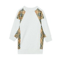 [버버리] 21SS 키즈 여성 완다 사이드 체크 맨투맨 8011814