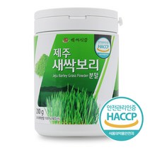 제주 새싹보리 분말가루 200g HACCP 인증제품, 3통
