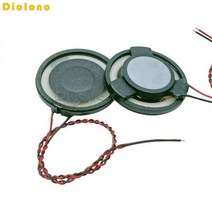 E북 E북리더기 이북 EBOOK 4Ohms 2W 36MM Round Speaker Thickness 6.5mm Complex Film Bass Loud For High-end To, 2pcs 36mm Speaker