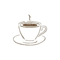 우돌아트 스텐실도안 1135 커피잔 커피스텐실도안