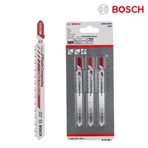 보쉬 직소날 T301CHM 117mm 1팩 3개 인조대리석 카바이드 직소기 직쏘