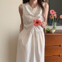 [제이0]앞셔링 나시 원피스