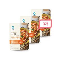 청정원 치킨마크니커리 170g x3개, 단품, 단품