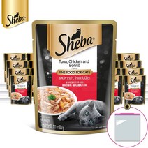 쉬바파우치 참치와 닭고기 70g X 24팩 (냉장보관팩 증정), 냉장보관팩증정, 쉬바파우치 참치&닭 24팩 / 2024.03