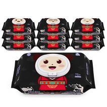 달곰이 노블레스 아기물티슈 크로스엠보싱 캡형 10팩