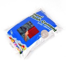 급경화 시멘트 가루 타일 보수 틈새 회색 1kg
