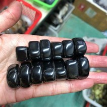 블러드스톤 비즈 목걸이 원석 패션 천연 보석 석영 미네랄 크리스탈 자기 적철광 떨어졌다 돌 치유 영기 장