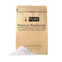 Pure Organic Ingredients 중탄산칼륨 파우더 907.2g, 1개