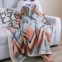 록신 에어컨 담요 소파 담요 침대 담요 낮잠 담요 니트 담요