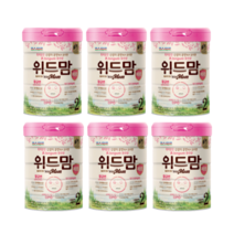 [리뉴얼] 파스퇴르 위드맘 제왕 2단계 750g 6캔