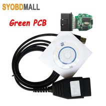 FORD VCM용 그린 PCB 진단 도구 스캐너 마쓰다 Vcm 자동차 오류 감지 OBD Focom 코드 제거 프로그램 OBD2, 한개옵션0