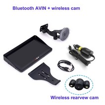 자동차 무선 원격제어 엑스고디 742 73939 gps 네비게이션 256m + 8gb 트럭 gps 자동 내비게이터 sat nav 터치 스크린 무료 업데이트 맵 2020 지원 맵, 무선 캠 추가