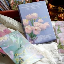 인스타 감성 풍경 레터링 엽서 다꾸 페이퍼 4종 다이어리꾸미기, 1.달밤 (ME-1236)