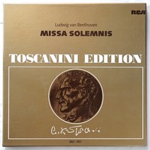 수입 클래식 LP / Beethoven Arturo Toscanini - Missa Solemnis (장엄미사) - Toscanini Edition 2LP BOX MONO 명반