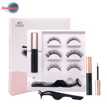 Xinmeilin자석속눈썹 셀프 연장세트 반영구 마그네틱속눈썹 NO접착제, 303