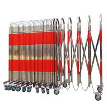 이동식 철망휀스 대문 자바라 철펜스 휀스 바리게이트, 휀스 - 1.1m+2m
