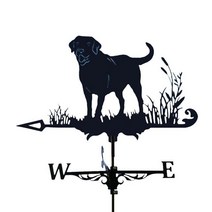 Weathervane-풍향 지붕 레트로 플라잉 드래곤 개 콕 금속 날씨 베인 측정 도구 농장 건축 장식, 02 B